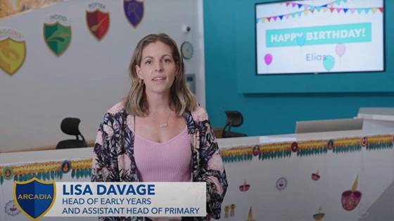 Arcadia British School - Foundation Stage