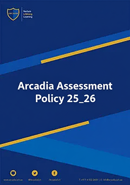 Arcadia Assessment Policy 25_26