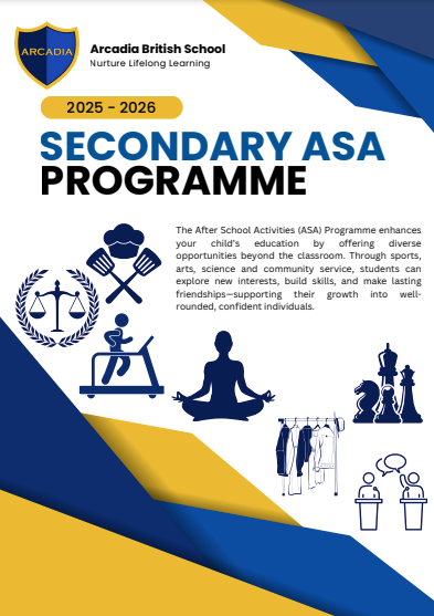 Secondary Asa Programme