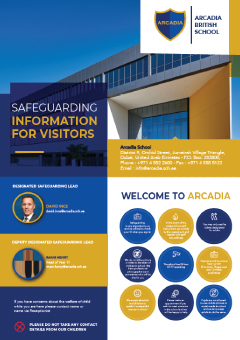 Download Secondary Safeguarding Information for Visitors