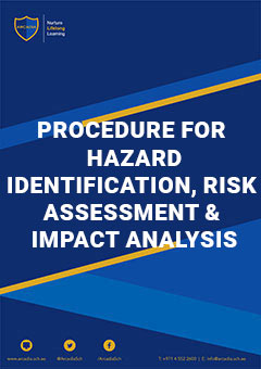 Procedure For Hazard Identification, Risk Assessment & Impact Analysis