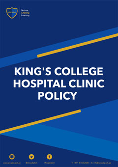 KING'S COLLEGE HOSPITAL CLINIC POLICY